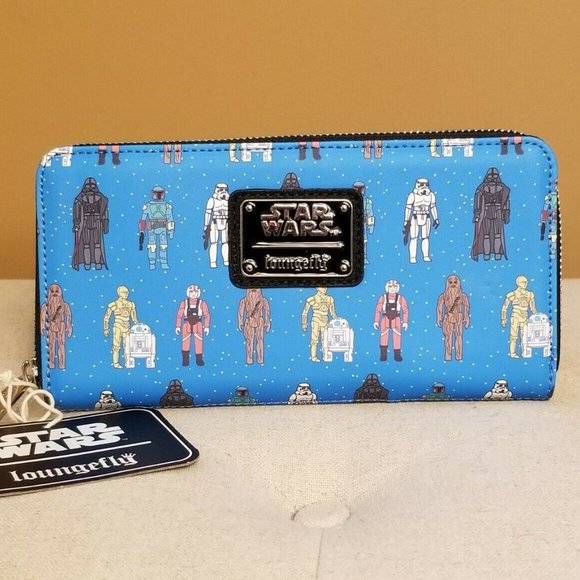 Loungefly Disney Star Wars Action Figure Wallet - Picture 2 of 12